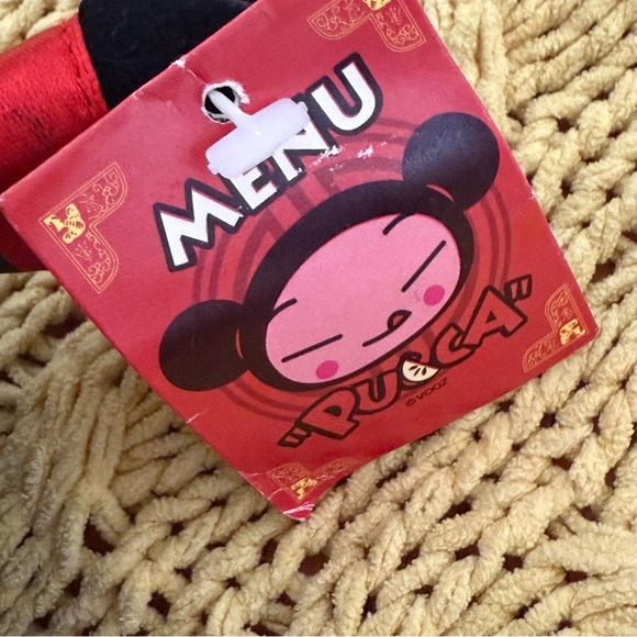 Vintage Rare MENU PUCCA GARU ninja PLUSH 9” - Picture 4 of 11
